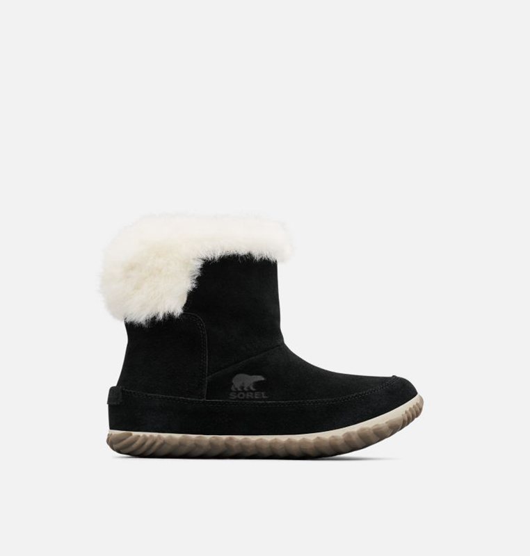 Womens Booties Black - Sorel Out N About™ - 310482-YPN